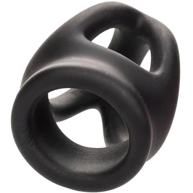 CALEXOTICS - ALPHA ANILLO DE JAULA DOBLE NEGRO - Nuvica