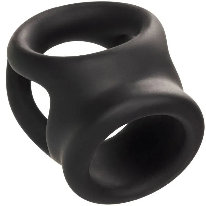 CALEXOTICS - ALPHA ANILLO DE JAULA DOBLE NEGRO - Nuvica