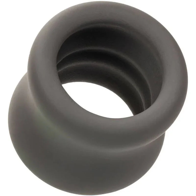 CALEXOTICS - ALPHA ANILLO EXTENSIÓN ESCROTO DOBLE NEGRO - Nuvica