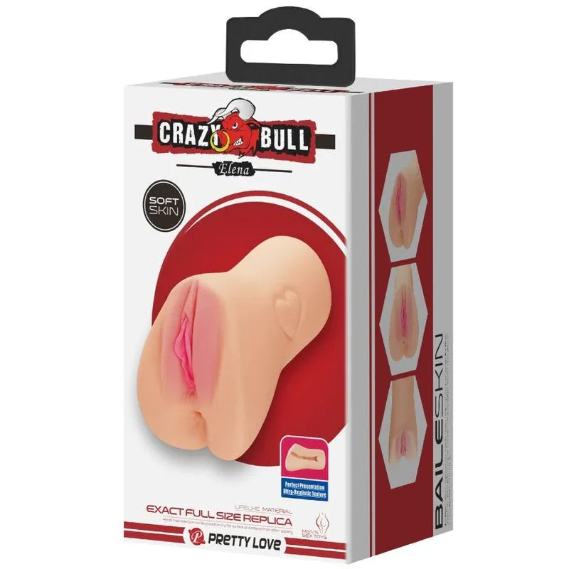 CRAZY BULL - ELENA MASTUBADOR EN FORMA DE VAGINA - Nuvica