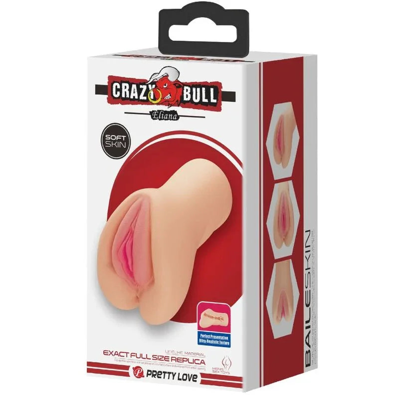CRAZY BULL - ELIANA MASTUBADOR EN FORMA DE VAGINA - Nuvica