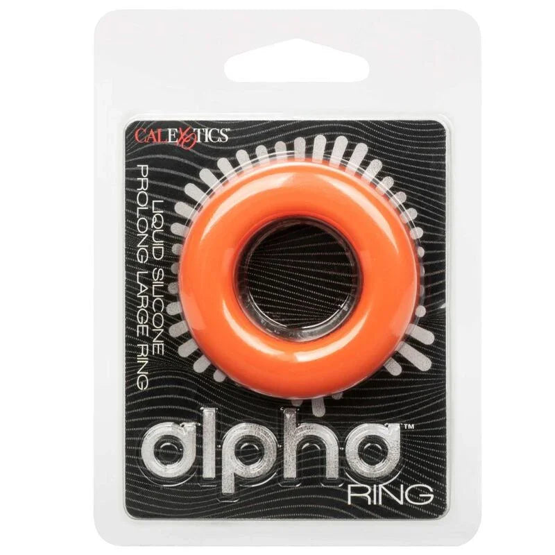 CALEXOTICS - ALPHA ANILLO PROLONG GRANDE NARANJA - Nuvica