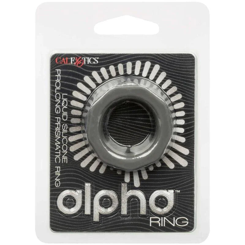 CALEXOTICS - ALPHA ANILLO PROLONG PRISMTICO GRIS - Nuvica