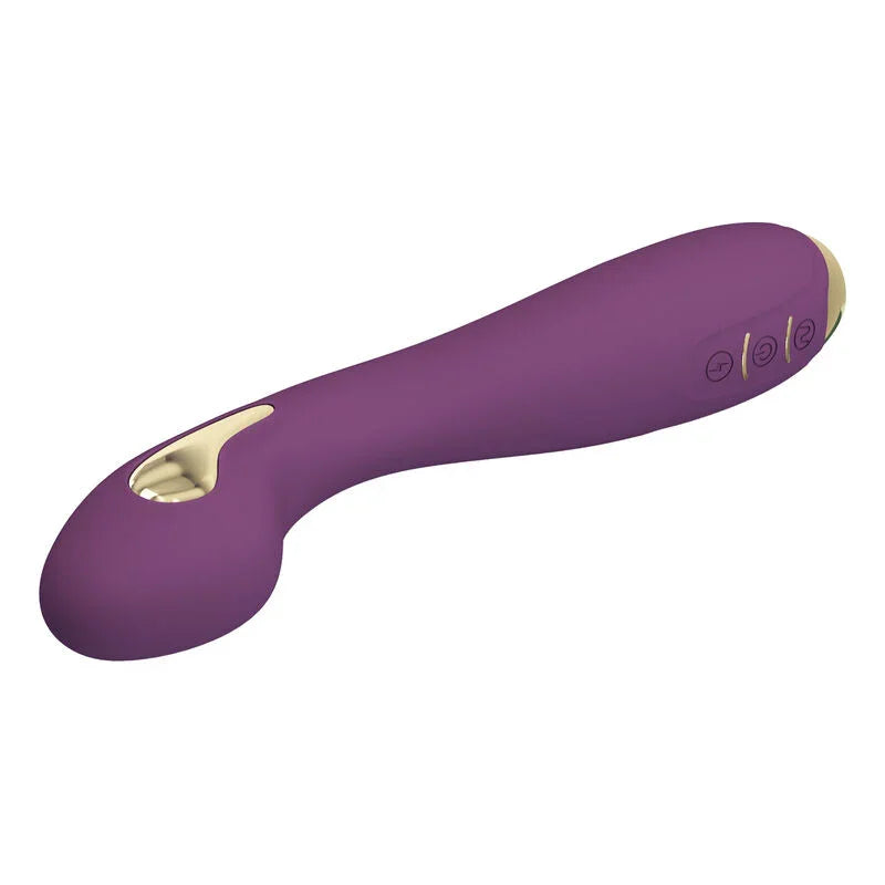 PRETTY LOVE - HECTOR VIBRADOR ELECTROSHOCK POR CONTROL POR APP LILA - Nuvica