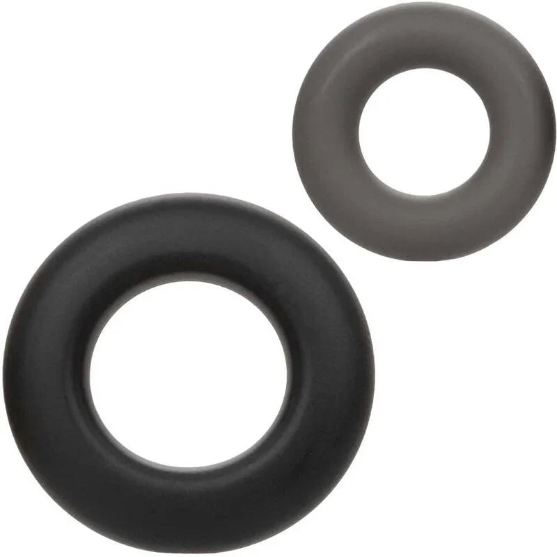 CALEXOTICS - ALPHA SET DE 2 ANILLOS PROLONG GRIS - Nuvica