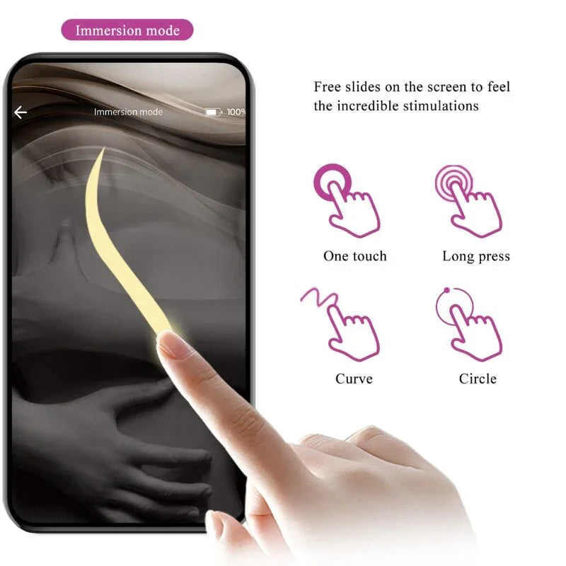 PRETTY LOVE - AUGUST VIBRADOR DOBLE PLACER APP REMOTE - Nuvica