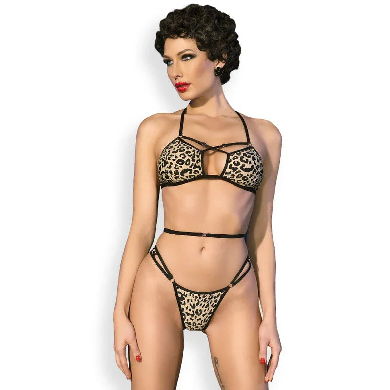 CHILIROSE - CR 4497 BIKINI LEOPARDO S/M - Nuvica