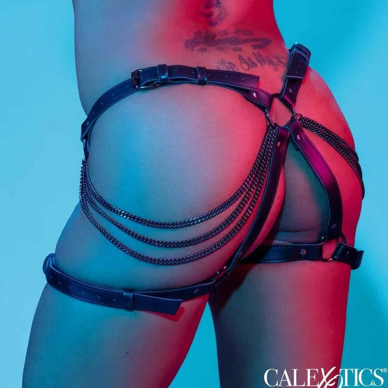 CALEXOTICS - EUPHORIA ARNÉS DE MUSLO CADENA - Nuvica