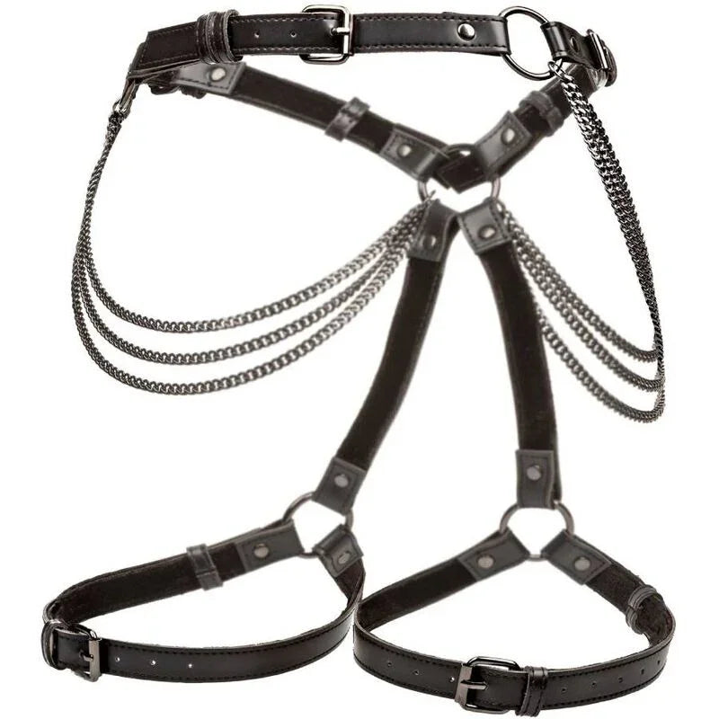 CALEXOTICS - EUPHORIA ARNÉS DE MUSLO CADENA TALLA GRANDE - Nuvica