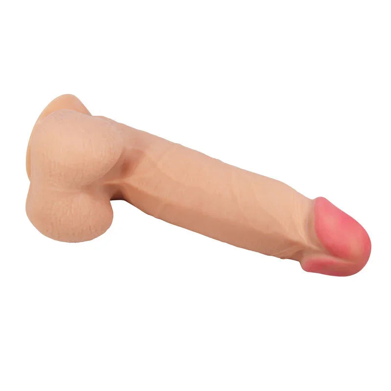 PRETTY LOVE - SLIDING SKIN SERIES DILDO REALÍSTICO CON VENTOSA PIEL DESLIZANTE 21.8 CM - Nuvica
