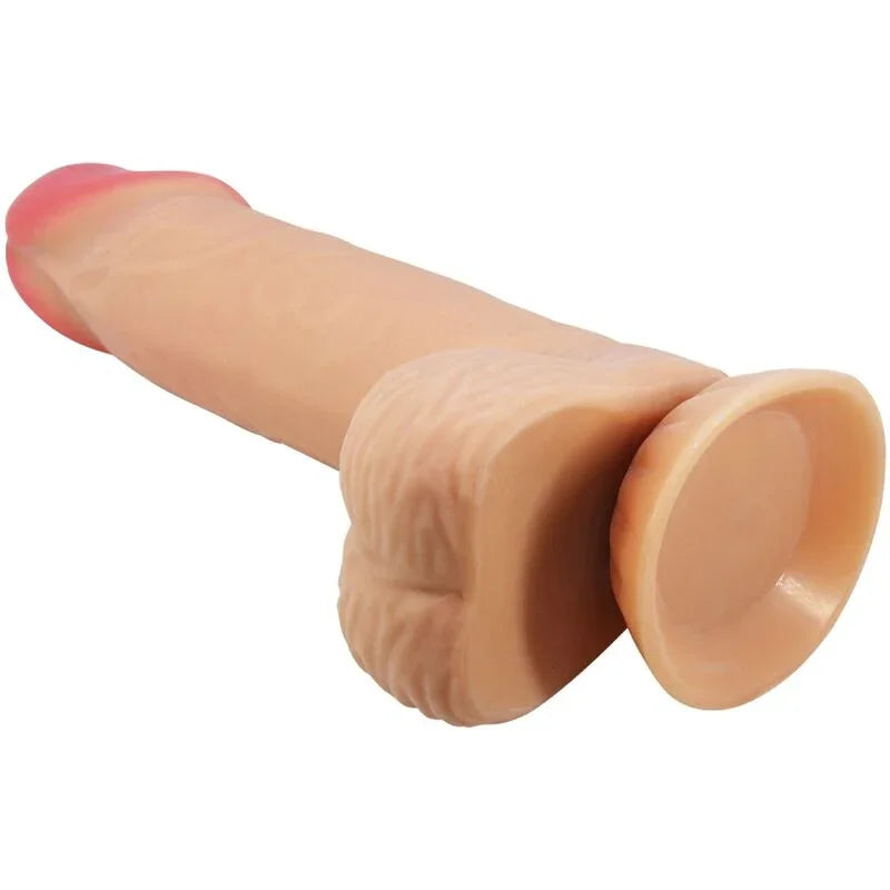 PRETTY LOVE - SLIDING SKIN SERIES DILDO REALÍSTICO CON VENTOSA PIEL DESLIZANTE 20.6 CM - Nuvica