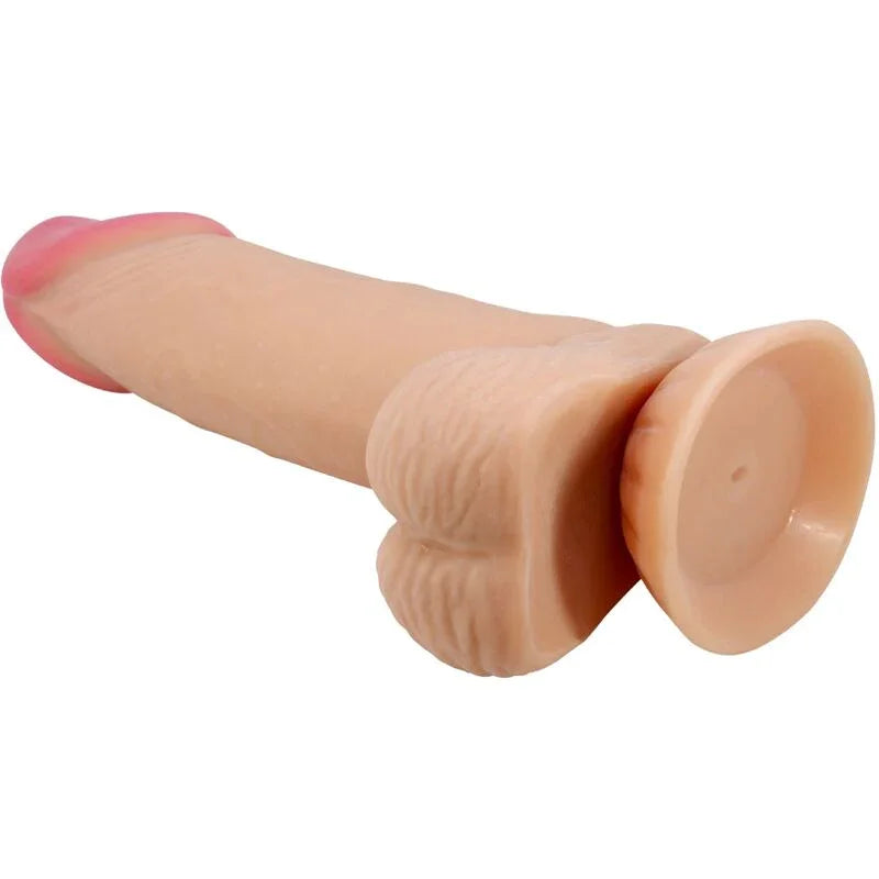 PRETTY LOVE - SLIDING SKIN SERIES DILDO REALÍSTICO CON VENTOSA PIEL DESLIZANTE 19.4 CM - Nuvica