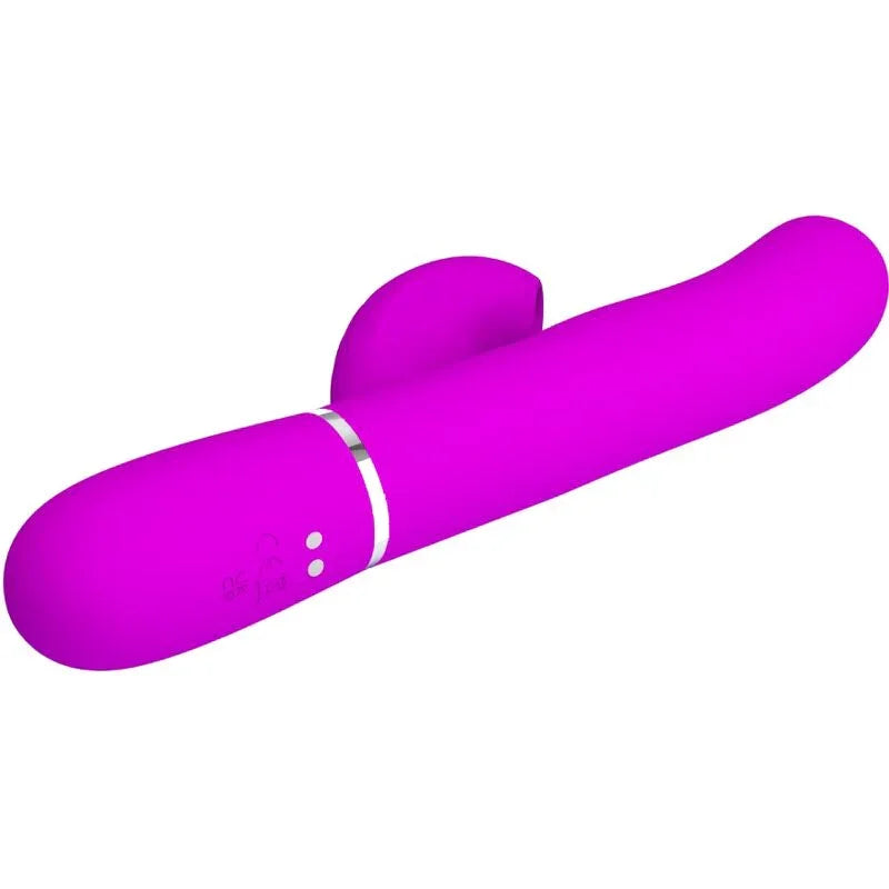 PRETTY LOVE - PERLITA VIBRADOR PUNTO G 3 EN 1 MULTIFUNCIÓN VIOETA - Nuvica