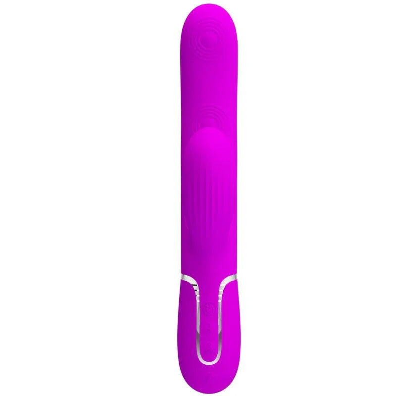 PRETTY LOVE - PERLITA VIBRADOR PUNTO G 3 EN 1 MULTIFUNCIÓN VIOETA - Nuvica
