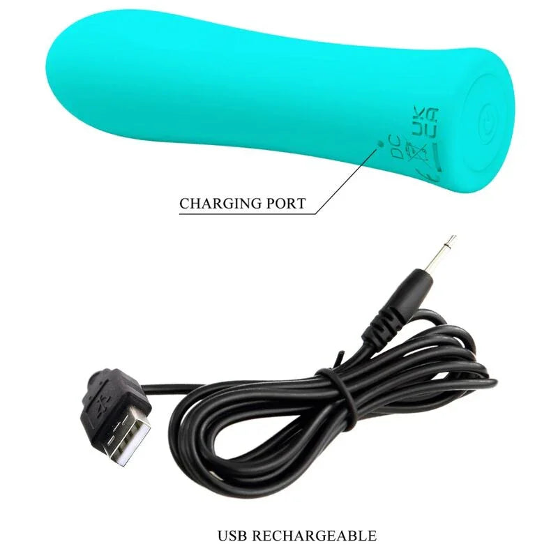 PRETTY LOVE - ALFREDA VIBRADOR SUPER POWER VERDE AGUA - Nuvica