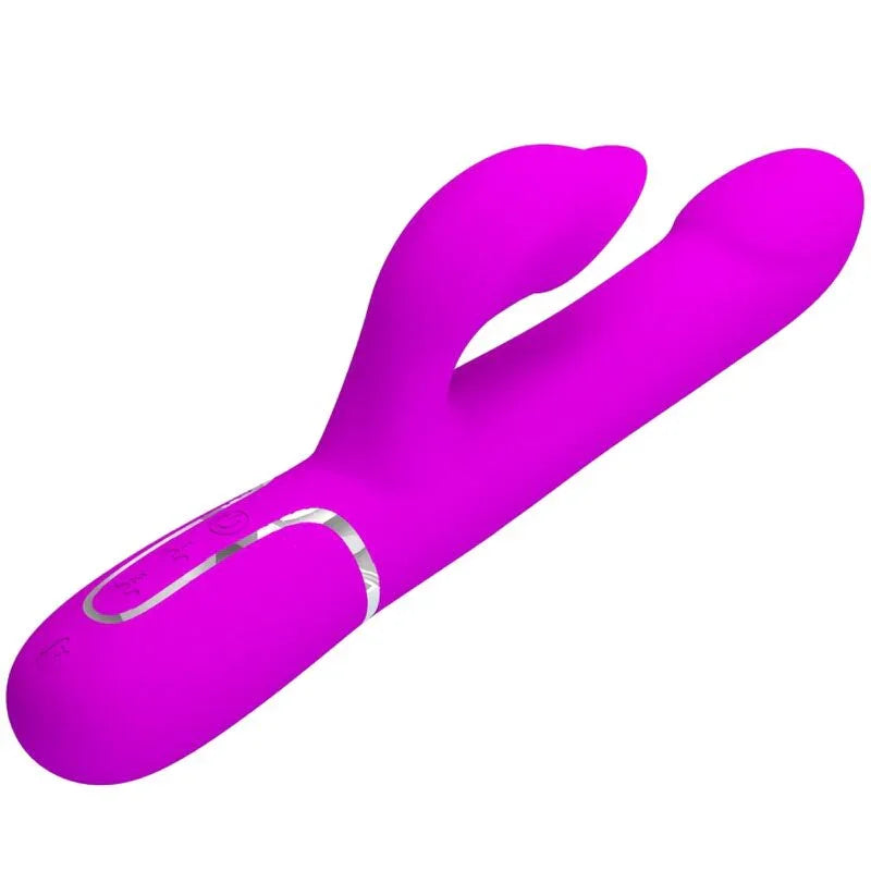 PRETTY LOVE - VIBRADOR RABBIT PERLAS VIOLETA - Nuvica