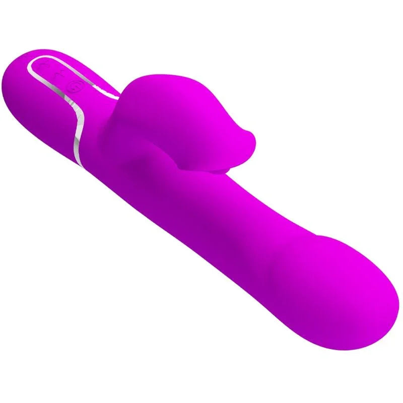 PRETTY LOVE - VIBRADOR RABBIT PERLAS VIOLETA - Nuvica