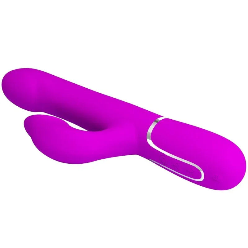 PRETTY LOVE - VIBRADOR RABBIT PERLAS VIOLETA - Nuvica