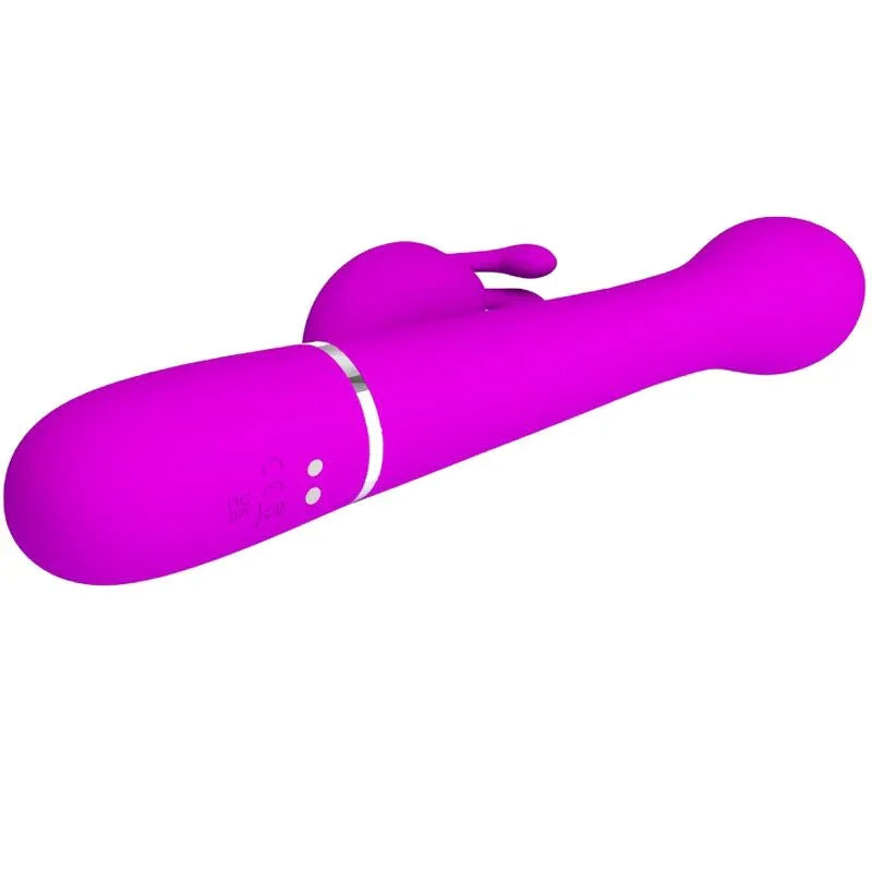 PRETTY LOVE - DEJON VIBRADOR RABBIT 3 EN 1 MULTIFUNCIÓN VIOLETA - Nuvica