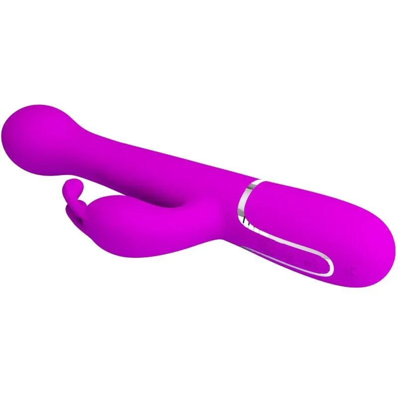 PRETTY LOVE - DEJON VIBRADOR RABBIT 3 EN 1 MULTIFUNCIÓN VIOLETA - Nuvica
