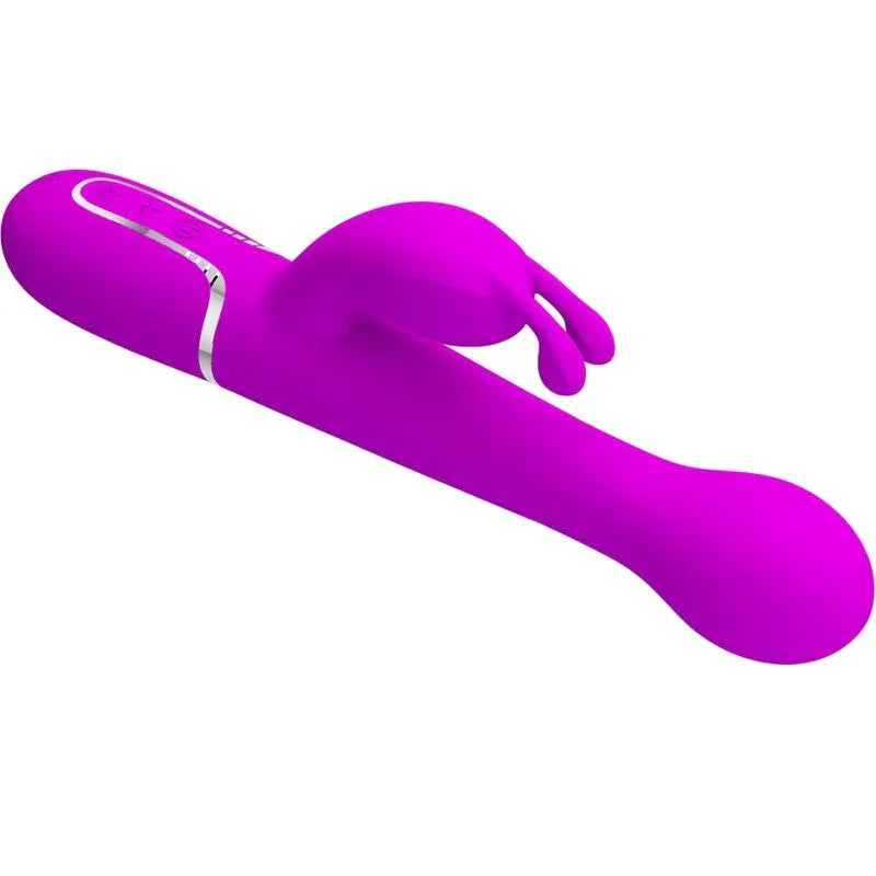 PRETTY LOVE - DEJON VIBRADOR RABBIT 3 EN 1 MULTIFUNCIÓN VIOLETA - Nuvica