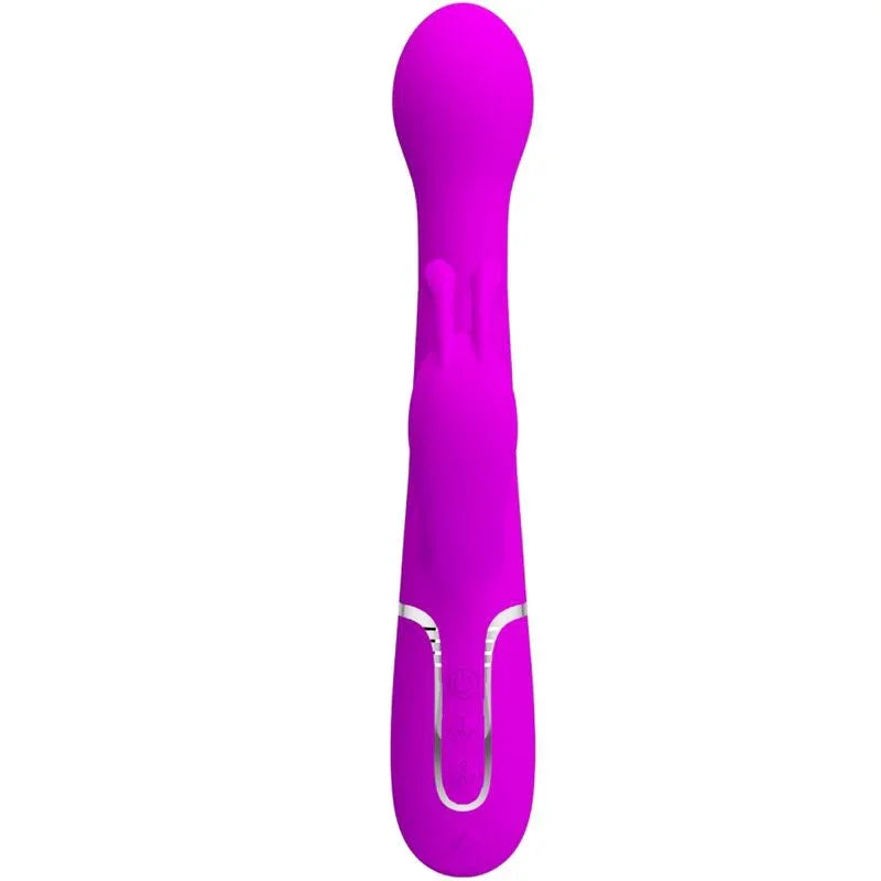 PRETTY LOVE - DEJON VIBRADOR RABBIT 3 EN 1 MULTIFUNCIÓN VIOLETA - Nuvica