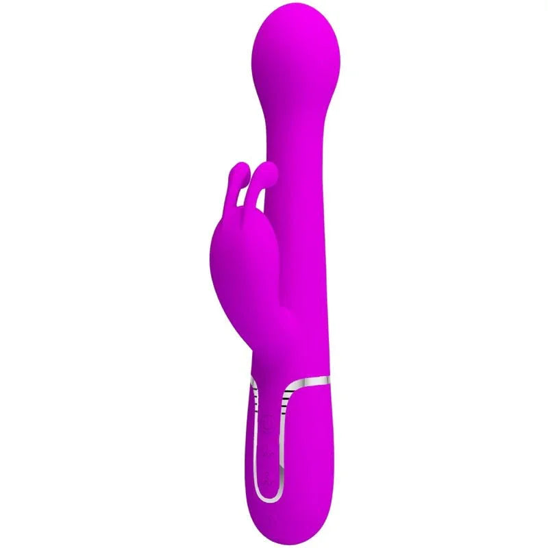 PRETTY LOVE - DEJON VIBRADOR RABBIT 3 EN 1 MULTIFUNCIÓN VIOLETA - Nuvica