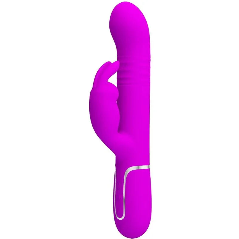 PRETTY LOVE - VIBRADOR COALE RABBIT PERLAS VIOLETA - Nuvica