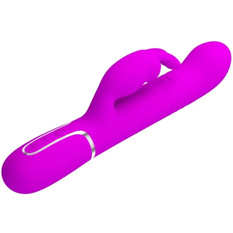 PRETTY LOVE - VIBRADOR COALE RABBIT PERLAS VIOLETA - Nuvica