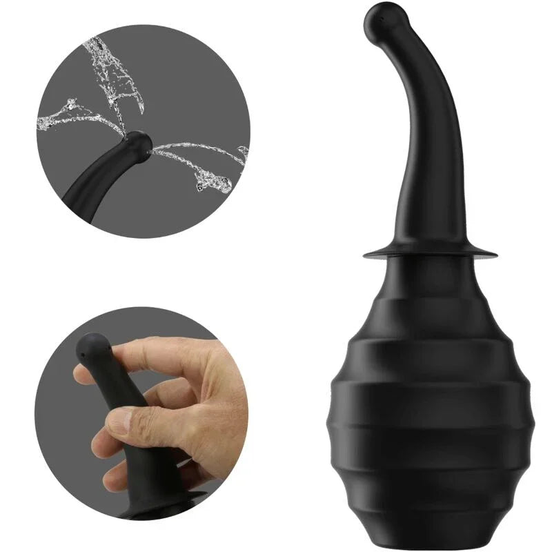 MR PLAY - DUCHA ANAL BLKM6 SUPER POWER NEGRO - Nuvica