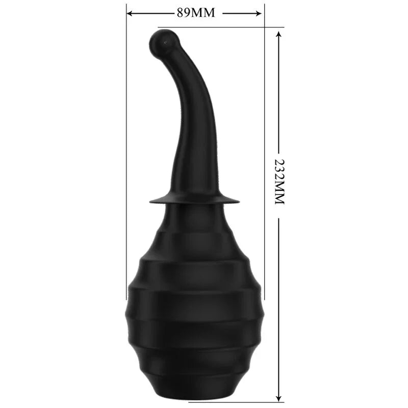 MR PLAY - DUCHA ANAL BLKM6 SUPER POWER NEGRO - Nuvica