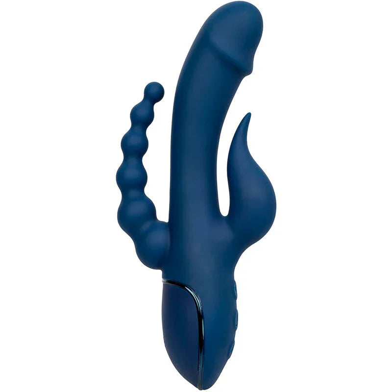 CALEXOTICS - VIBRADOR TRIPLE ORGASM AZUL - Nuvica