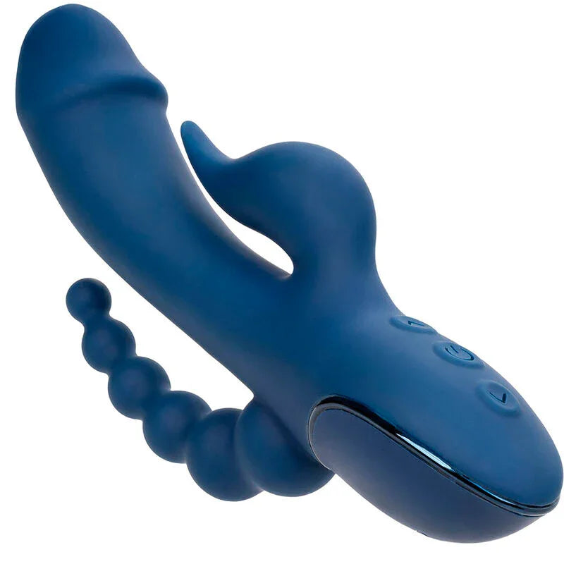 CALEXOTICS - VIBRADOR TRIPLE ORGASM AZUL - Nuvica