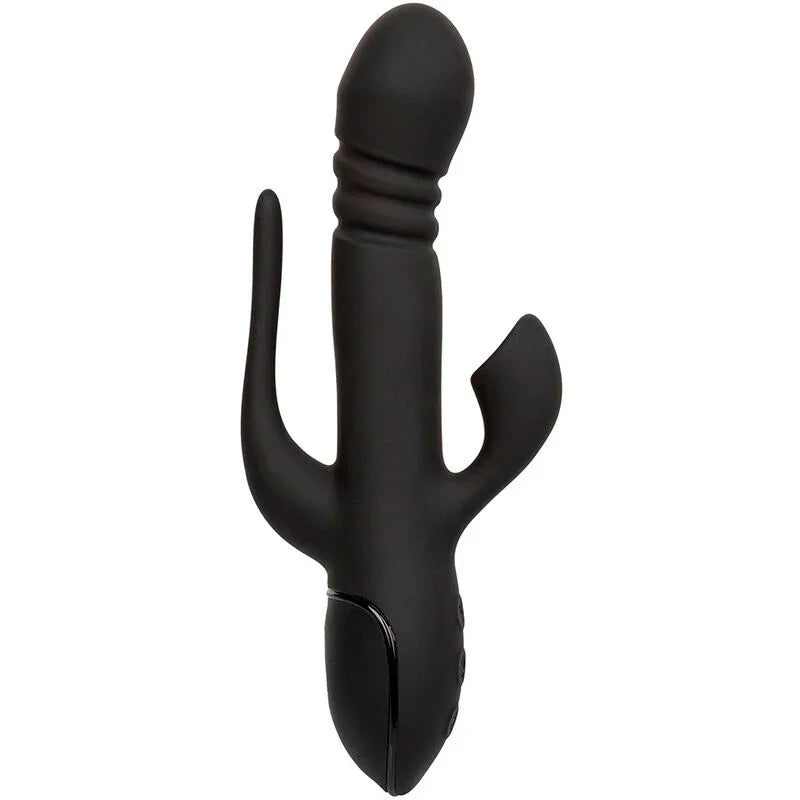 CALEXOTICS - VIBRADOR TRIPLE EUPHORIA NEGRO - Nuvica