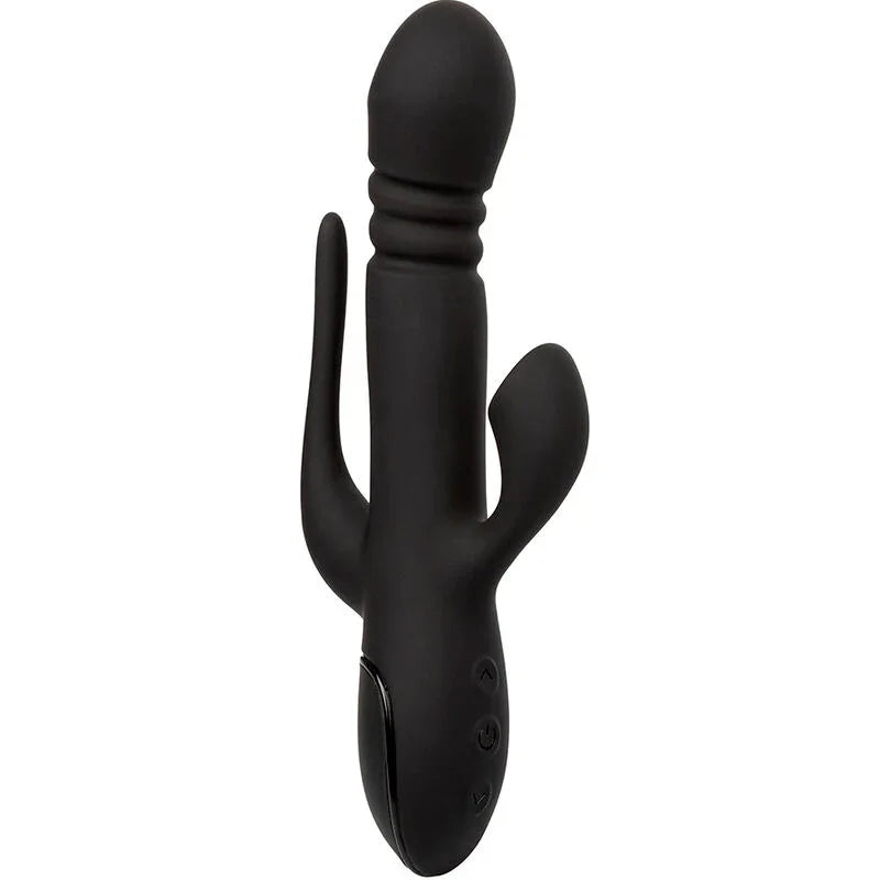 CALEXOTICS - VIBRADOR TRIPLE EUPHORIA NEGRO - Nuvica