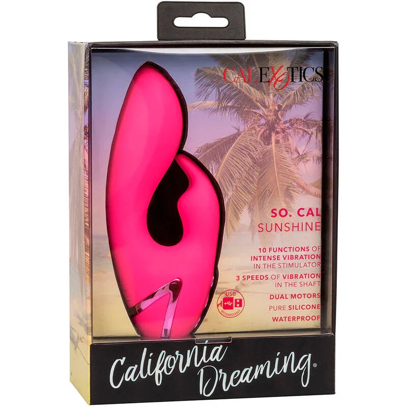 CALEXOTICS - SO. CAL SUSHINE VIBRATOR RABBIT FUCSIA BY CALIFORNIA DREAMING - Nuvica