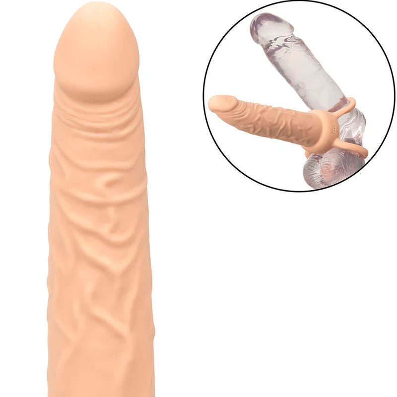 CALEXOTICS - PERFORMANCE MAXX DOBLE PENETRADOR RECARGABLE PIEL CLARO - Nuvica