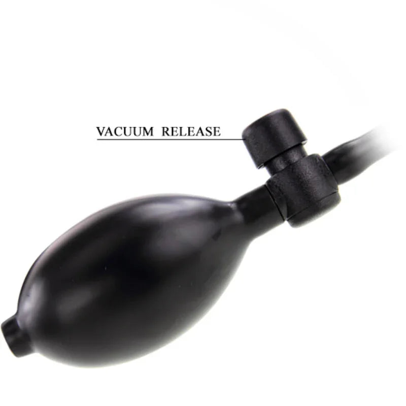 BAILE - INFLATABLE DILDO HINCHABLE REALÍSTICO CON VENTOSA 15 CM - Nuvica