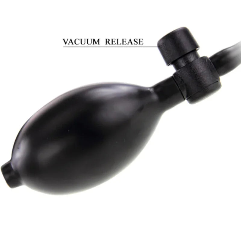 BAILE - INFLATABLE DILDO HINCHABLE REALÍSTICO CON VENTOSA 15 CM - Nuvica