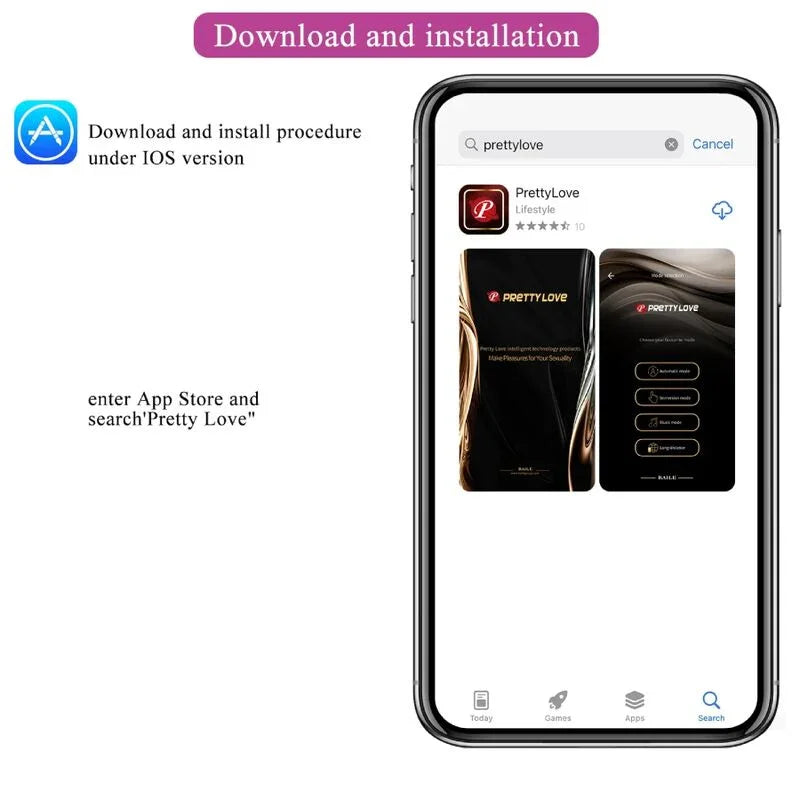 PRETTY LOVE - BAIRD G-SPOT 12 VIBRACIONES RECARGABLE LILA APP - Nuvica