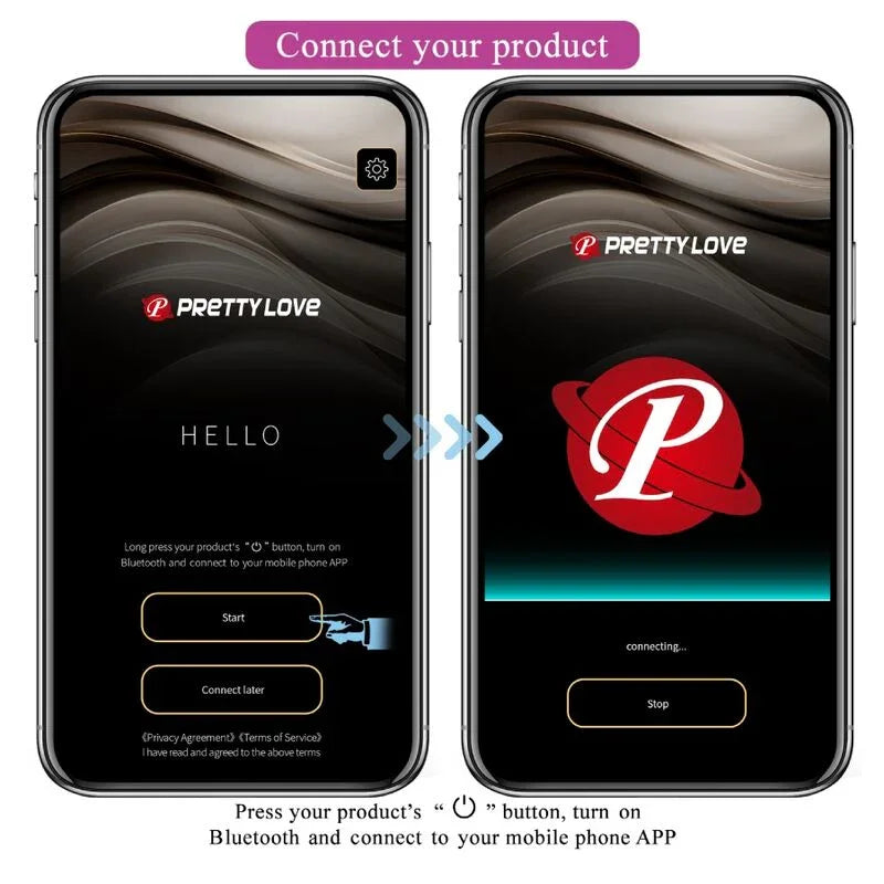 PRETTY LOVE - BAIRD G-SPOT 12 VIBRACIONES RECARGABLE LILA APP - Nuvica