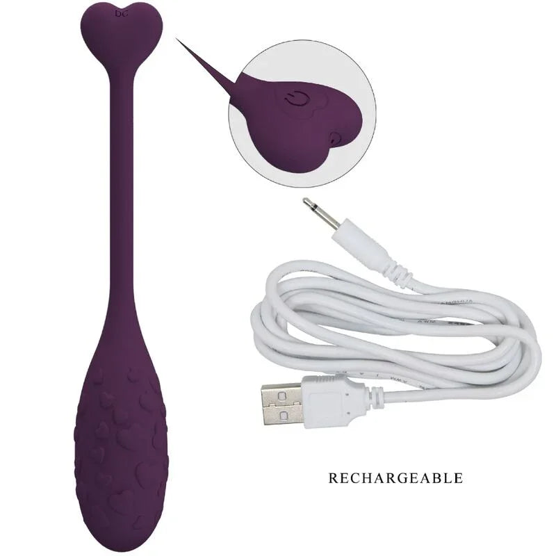PRETTY LOVE - FISHERMAN HUEVO VIBRADOR LILA CONTROLADO POR APP - Nuvica