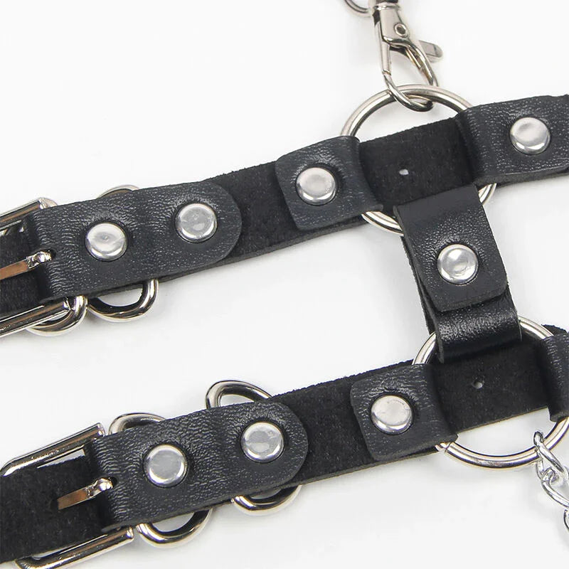 SUBBLIME - ARNÉS CON TIRANTAS DETALLE CADENAS TALLA ÚNICA - Nuvica