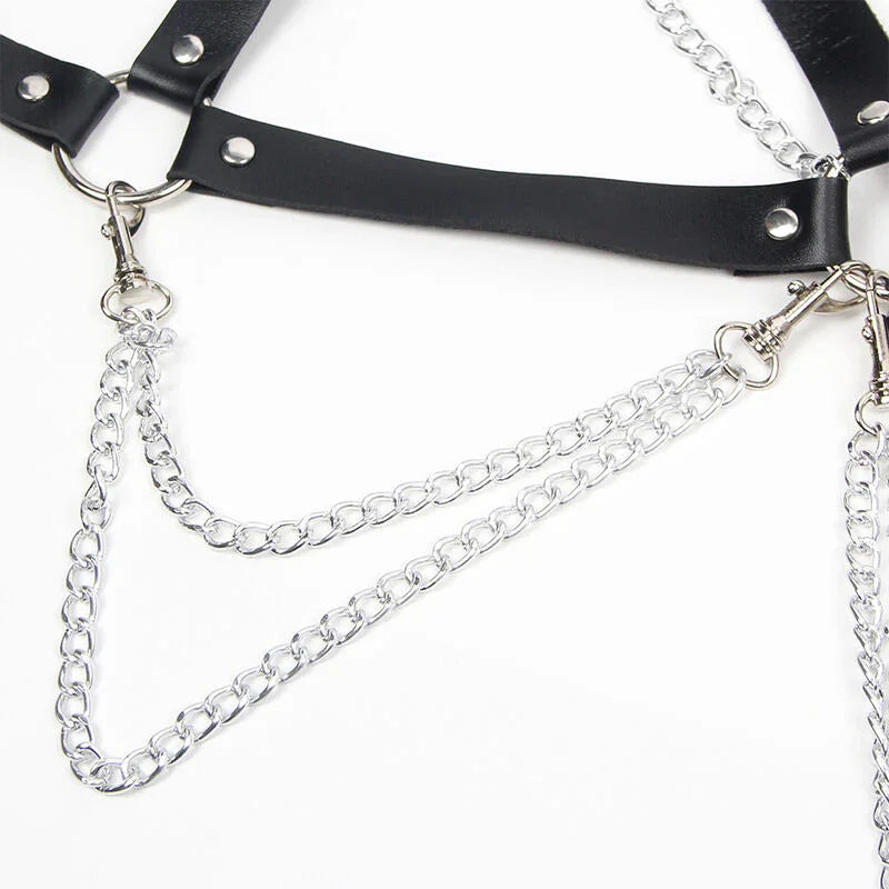 SUBBLIME - ARNÉS SUJETADOR DETALLE CADENAS TALLA ÚNICA - Nuvica