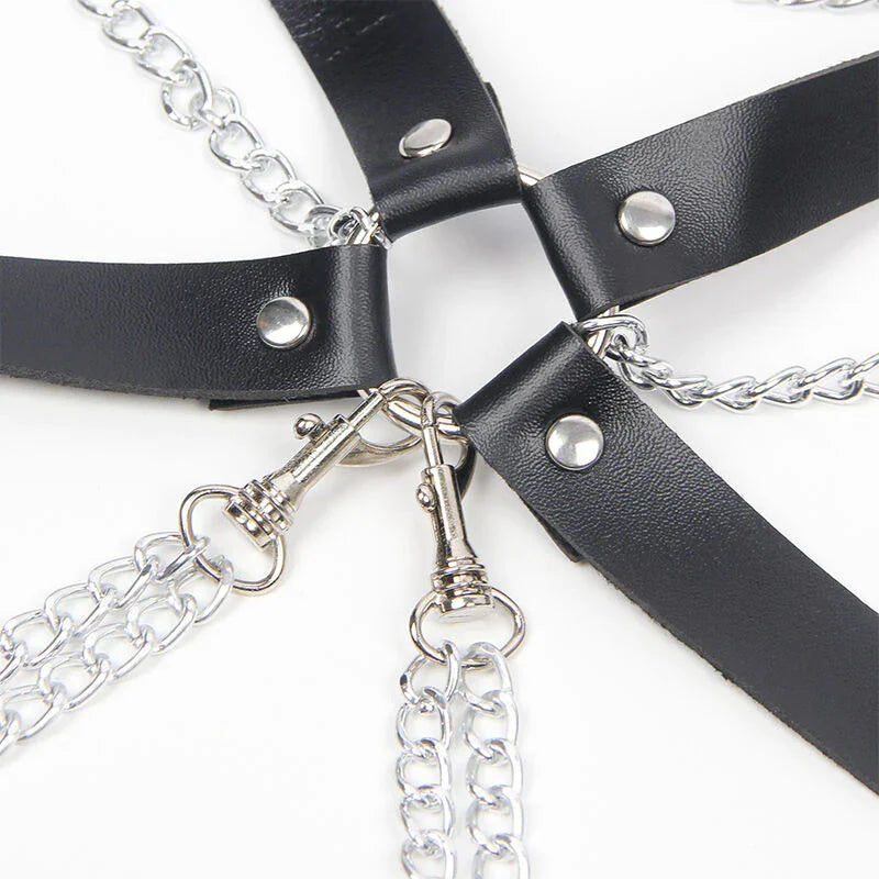 SUBBLIME - ARNÉS SUJETADOR DETALLE CADENAS TALLA ÚNICA - Nuvica
