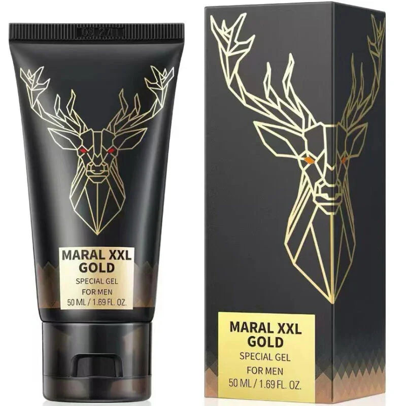MARAL GEL - XXL GOLD GEL ESPECIAL PARA HOMBRES 50 ML - Nuvica