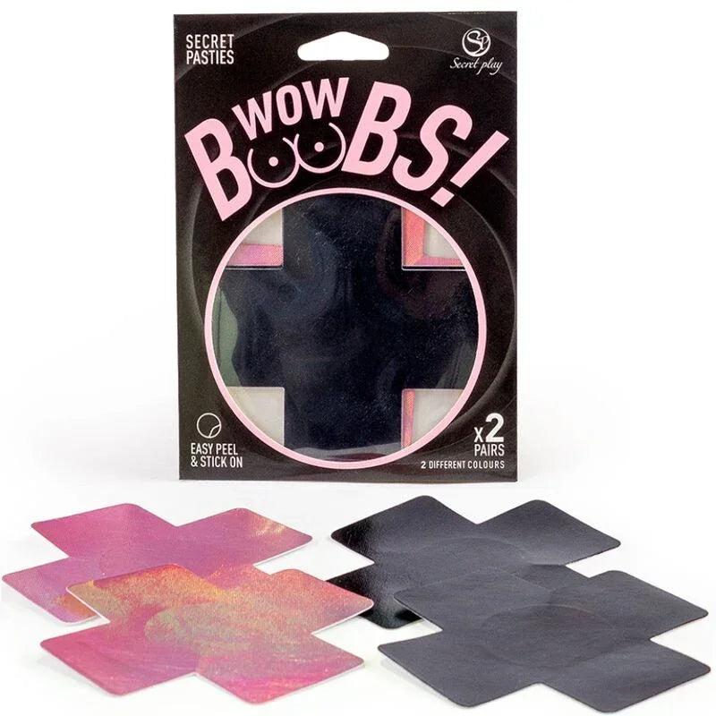 SECRET PLAY - WOW BOOBS! CUBRE PEZONES X - Nuvica
