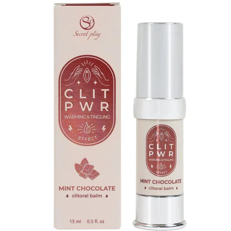 SECRET PLAY - CLIT PWR BLSAMO DE CLITORIS MENTA CHOCOLATE - Nuvica