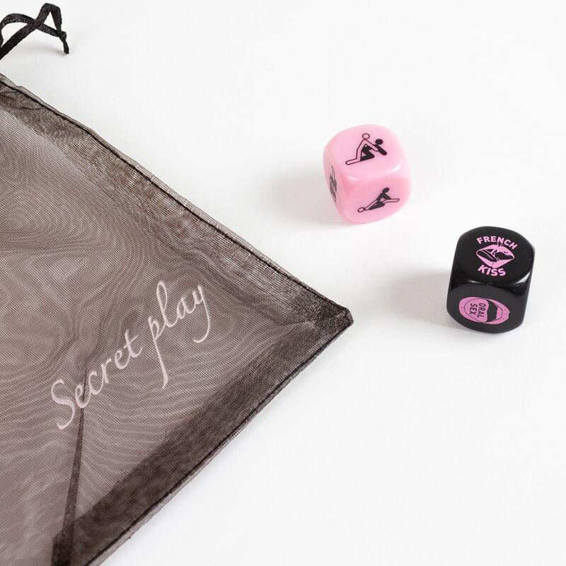 SECRET PLAY - JUEGO 2 DADOS FOREPLAY FANATICS - Nuvica