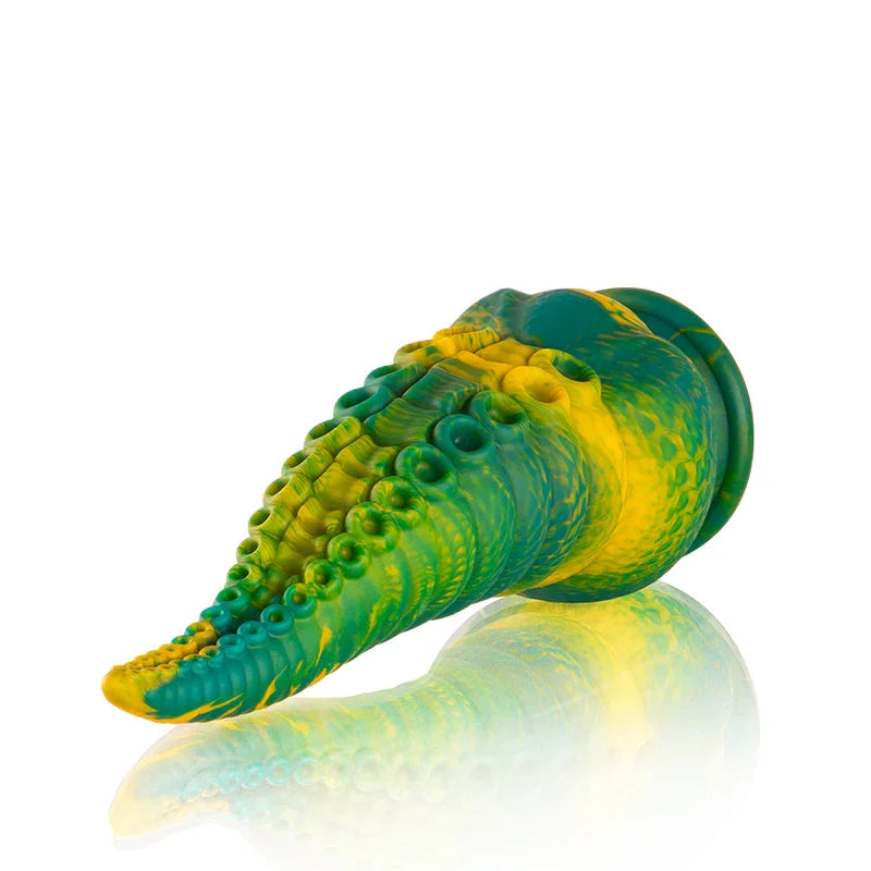 EPIC - CETUS DILDO TENTÁCULO VERDE TAMAÑO PEQUEÑO - Nuvica